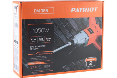 Купить Дрель-миксер PATRIOT DM 088 фото №13