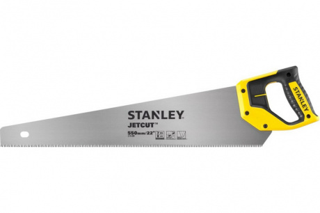 Купить Ножовка STANLEY JET- CUT по дереву с закаленным зубом 7х550мм     2-15-289 фото №2