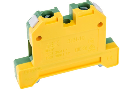 Купить Наборный зажим IEK ЗНИ-10PEN 10кв.мм JXB-земля ИЭК YZN20-010-K52 фото №5