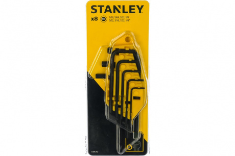 Купить Набор шестигранных ключей STANLEY 8шт.     0-69-252 фото №1