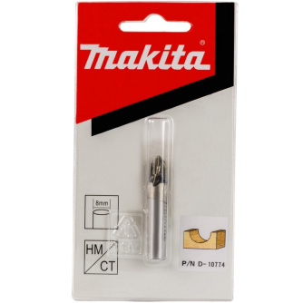 Купить Фреза Makita пазовая галтельная 3R 6х6x8х32х2Т   D-10774 фото №2