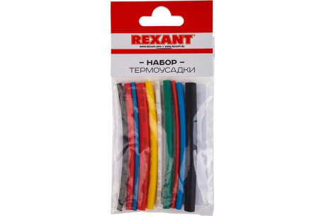 Купить Набор термоусадки REXANT "Авто №1 10см 10шт 29-0101 29-0101 фото №11