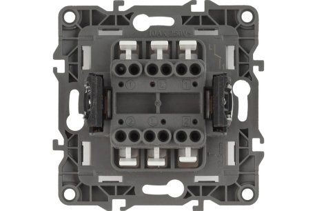 Купить Выключатель 2кл  10АХ-250В  IP20  Эра12 шампань  ЭРА 12-1104-04 фото №3