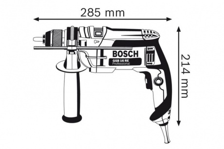 Купить Дрель BOSCH GSB 16 RE + набор сверл      0.615.990.L2N фото №2