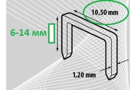Купить Степлер мебельный алюминевый регулируемый тип скобы 140 300 6-14мм //GROSS 41007 фото №5