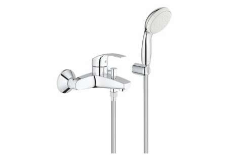 Купить Смеситель для ванны Grohe Eurosmart New с душевым набором  хром  3330220A фото №1