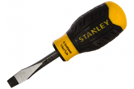 Купить Отвертка STANLEY CUSHIONGRIP прямой шлиц 6,5x45мм     0-64-917 фото №3